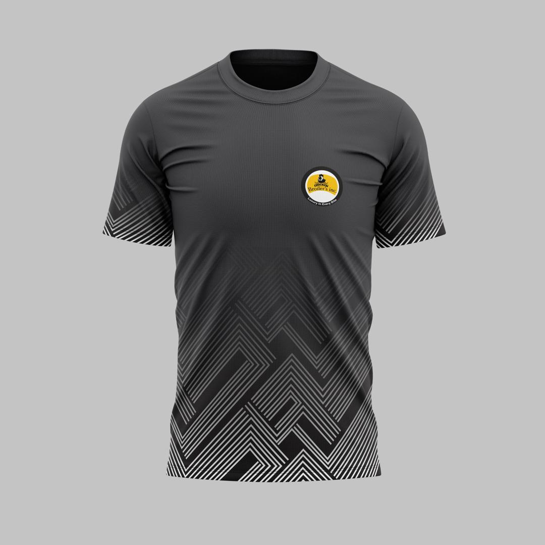 Black Tee Front View