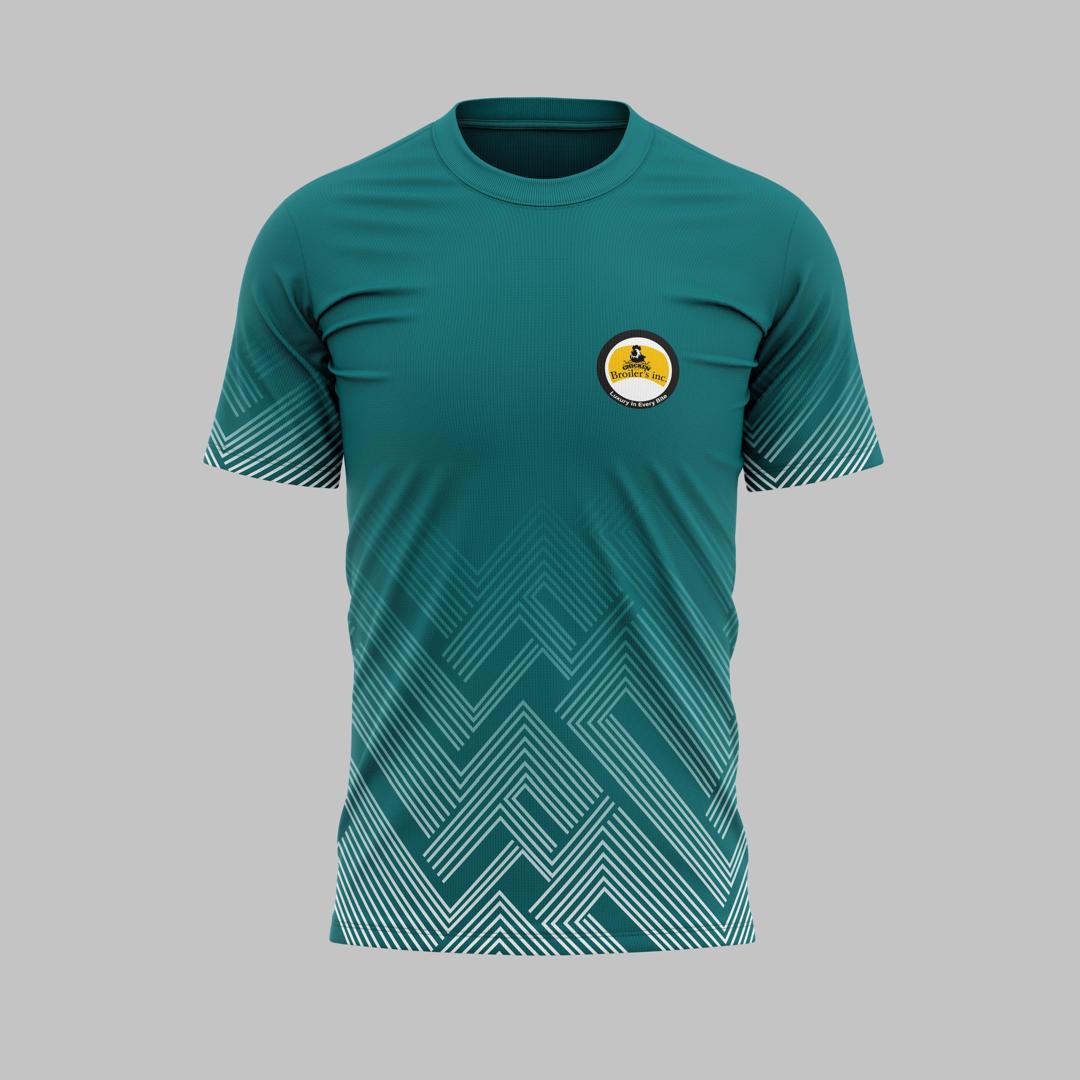 Green Tee Front View